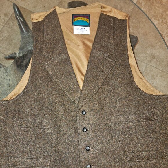 Pioneer Wear Brown Vest - Picture 1 of 1